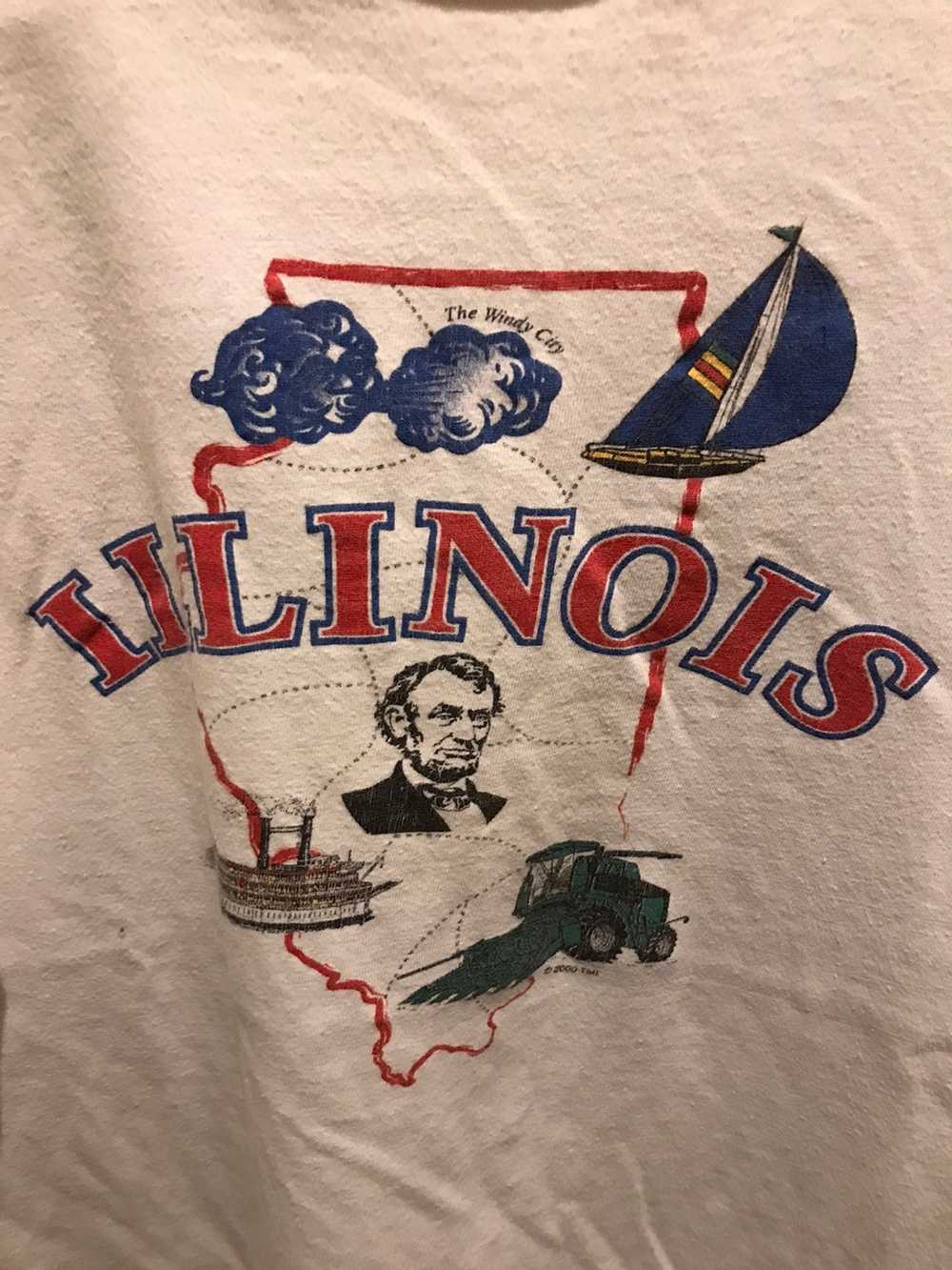 Vintage Vintage 2000s Illinois T-shirt - image 3