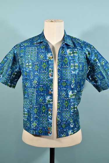 Vintage 60s Hawaiian Shirt, Aloha Shirt Jac XS or 