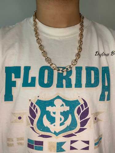 The Gold Gods Iced Gucci Link Necklace - image 1