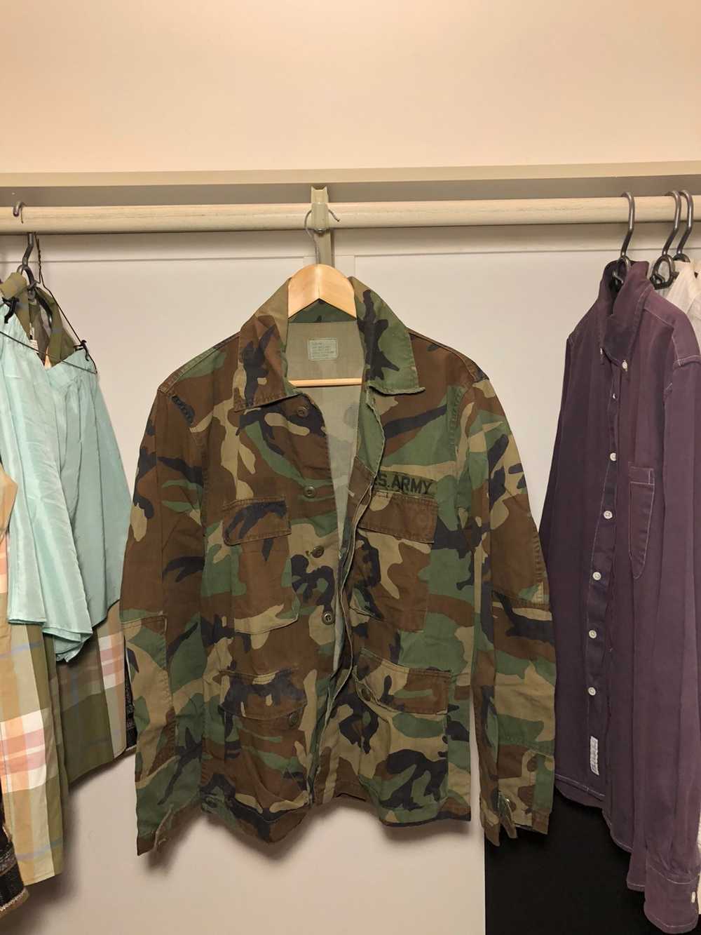 Military × Vintage US Army Fatigues Jacket - Gem