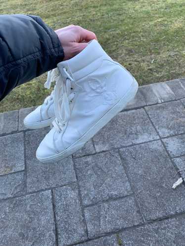 Zara All white Zara mid tops