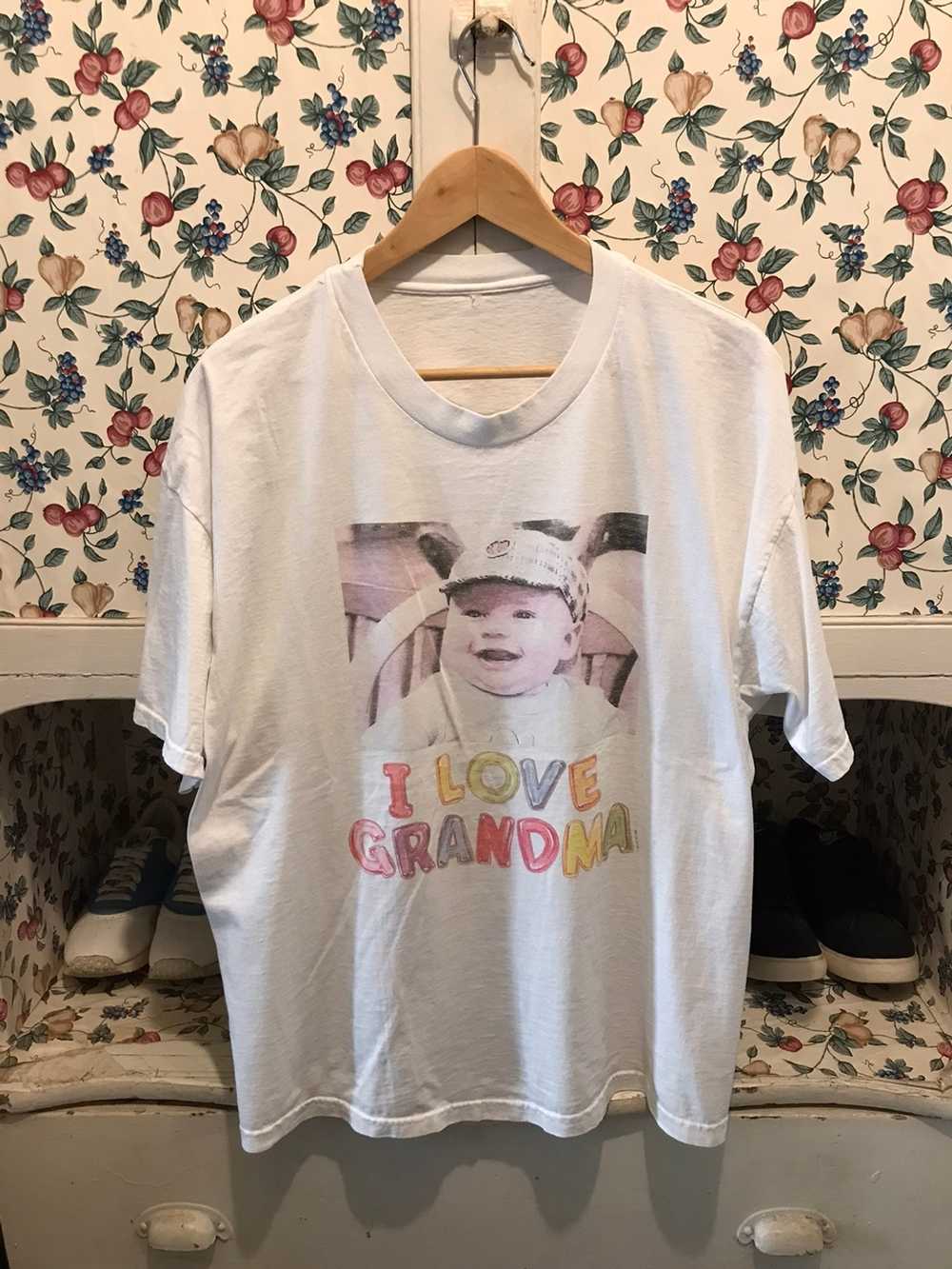 Vintage Vintage 90s I Love Grandma T-shirt - image 1