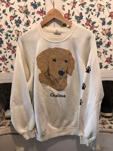 vintage 90s dog crewneck - Gem