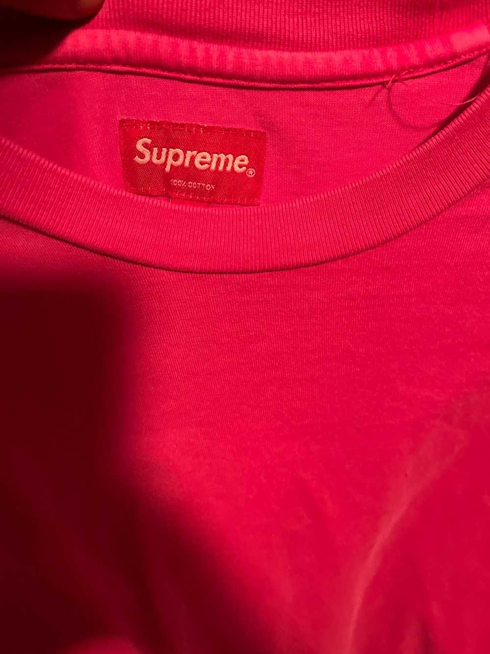 Supreme Pink Long sleeve Supreme Shirt - image 2