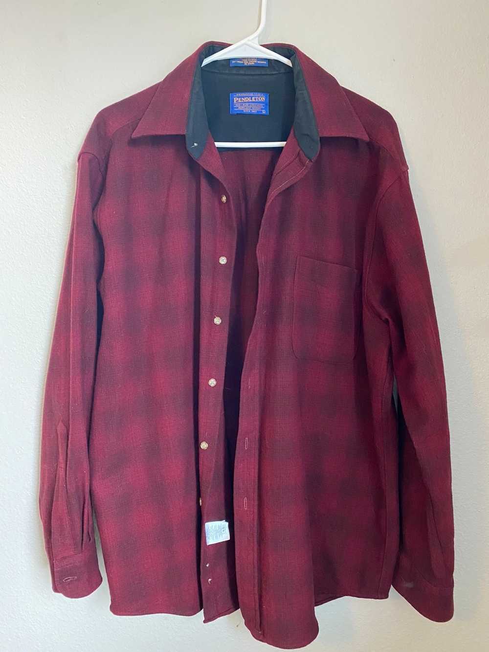 Pendleton Vintage Made in USA Pendelton Flannel Size … - Gem