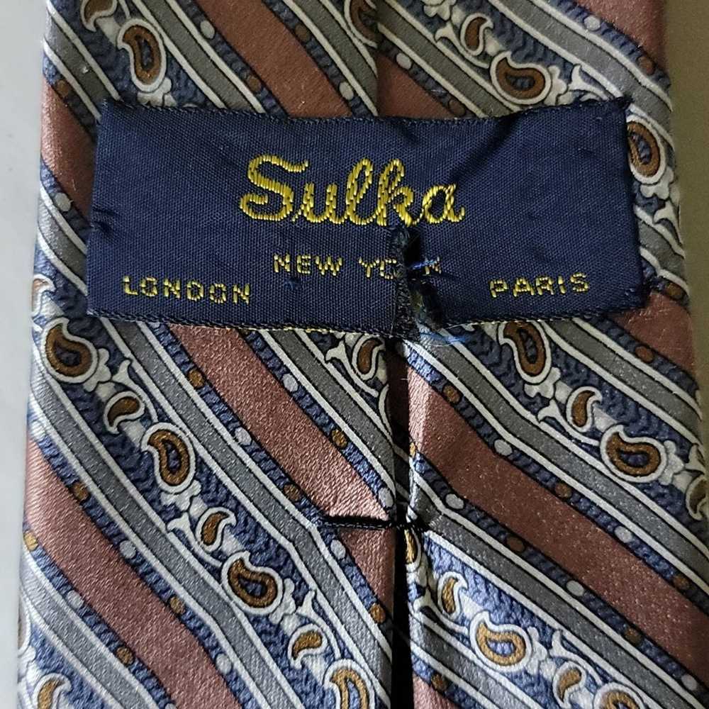 Sulka Men's tie - image 5