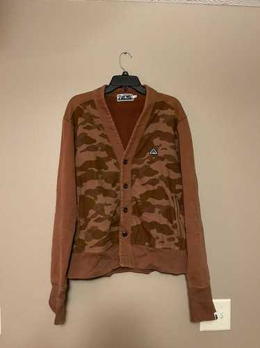 Bape A/W 2011 Bape Brown “Coffee Camo” Cardigan