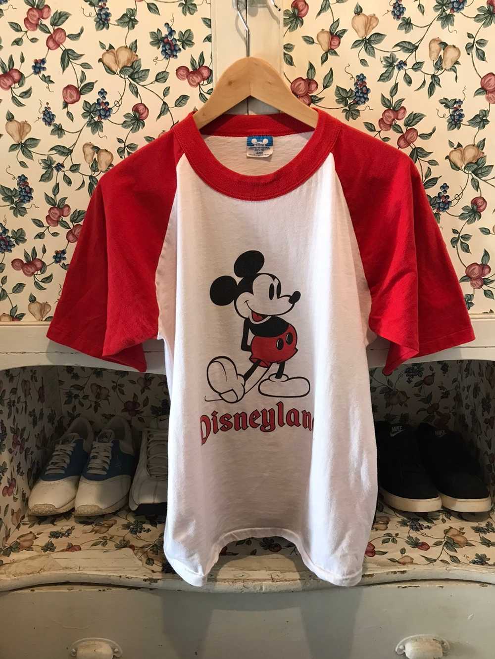 Disney × Vintage Vintage 80s Mickey Disney T-shirt - image 1