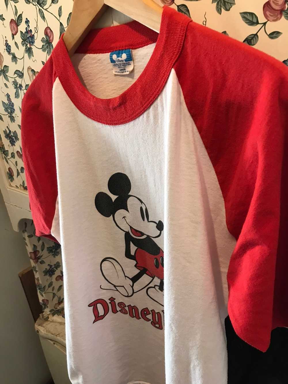 Disney × Vintage Vintage 80s Mickey Disney T-shirt - image 2