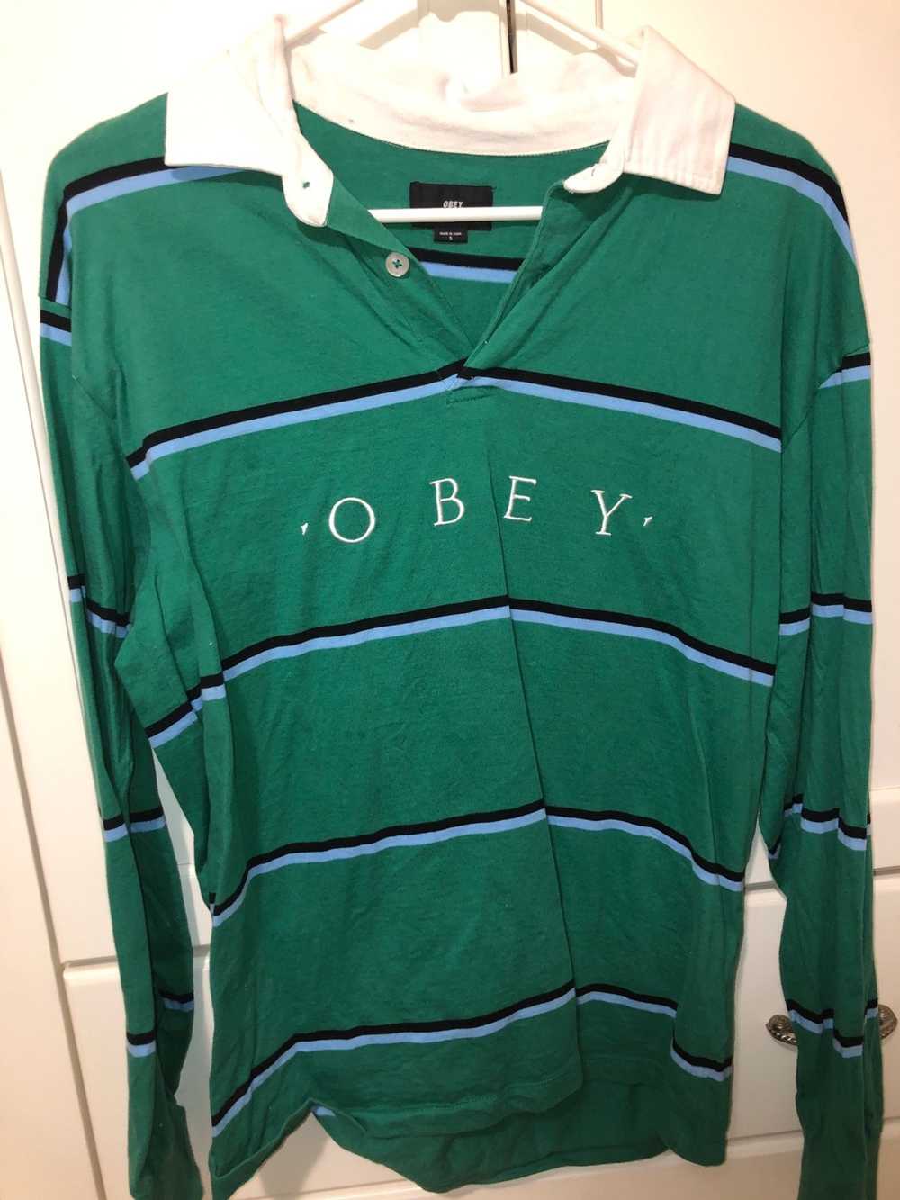 Obey Obey Polo Longsleeve - image 1