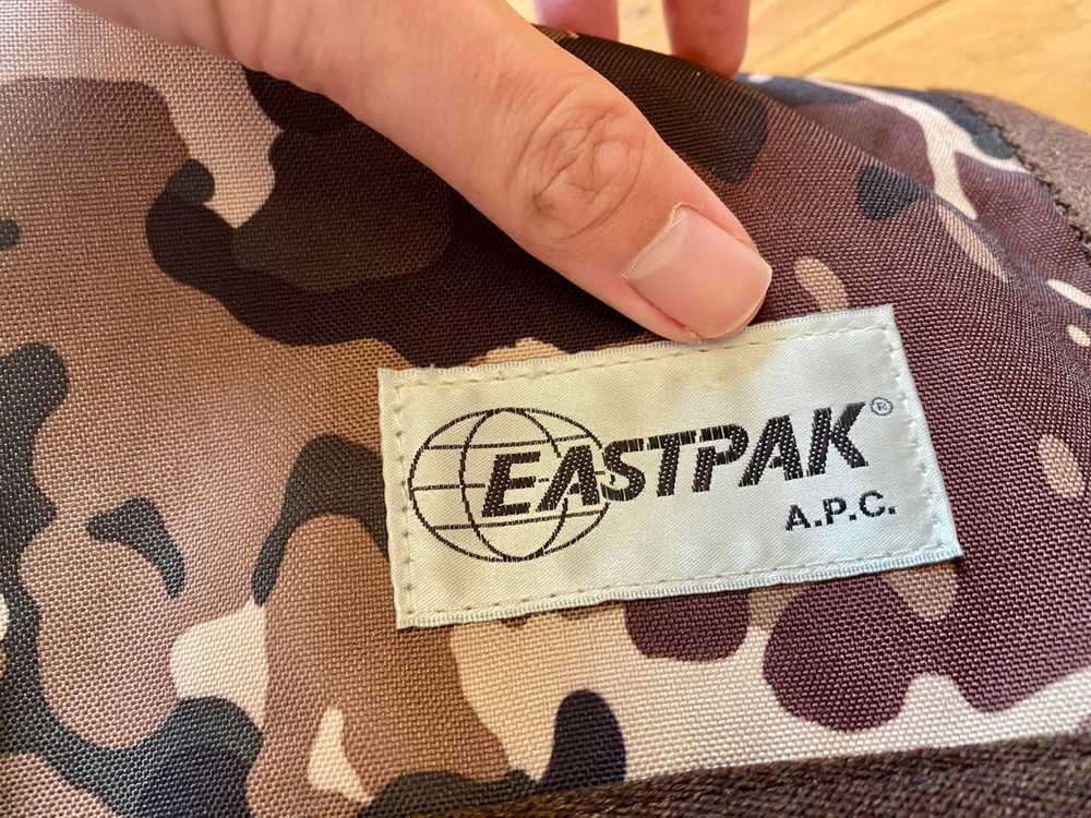 A.P.C. × Eastpak Eastpak x A.P.C camouflage backp… - image 3