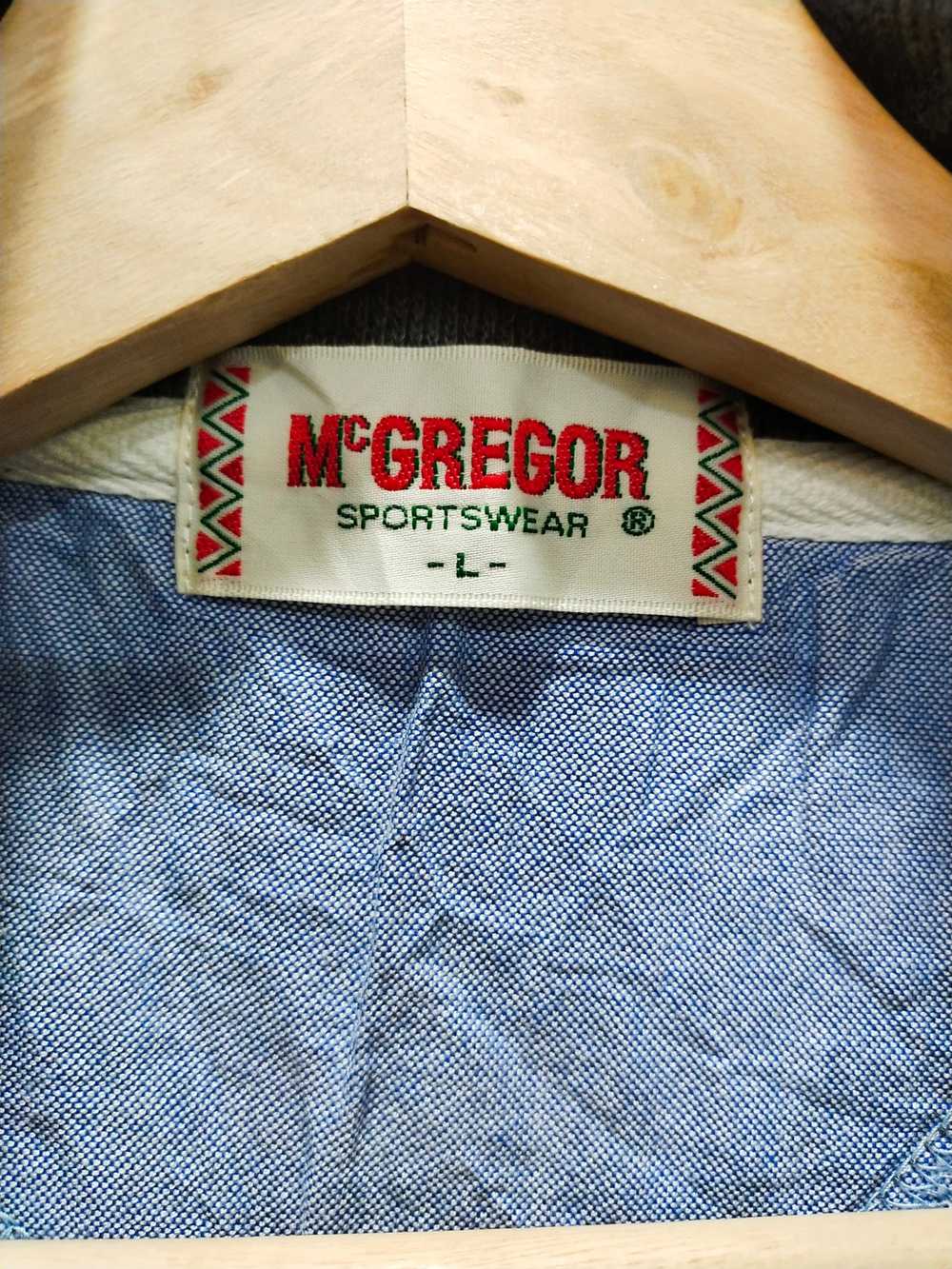 Mcgregor Vintage MCGREGOR Sweatshirt Quarter Zipp… - image 3