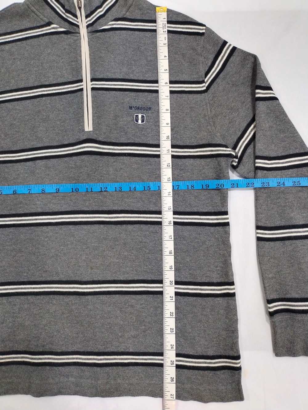 Mcgregor Vintage MCGREGOR Sweatshirt Quarter Zipp… - image 8