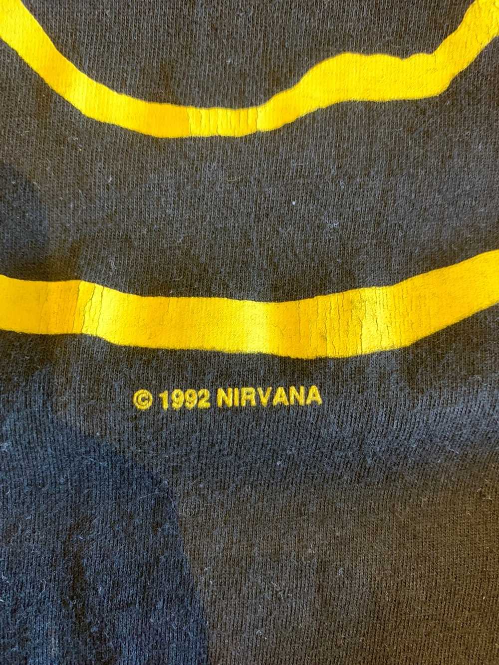Nirvana × Vintage Vintage Nirvana Tee - image 4