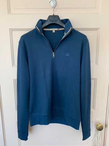 Burberry Burberry Brit Half Zip Sweater - Blue