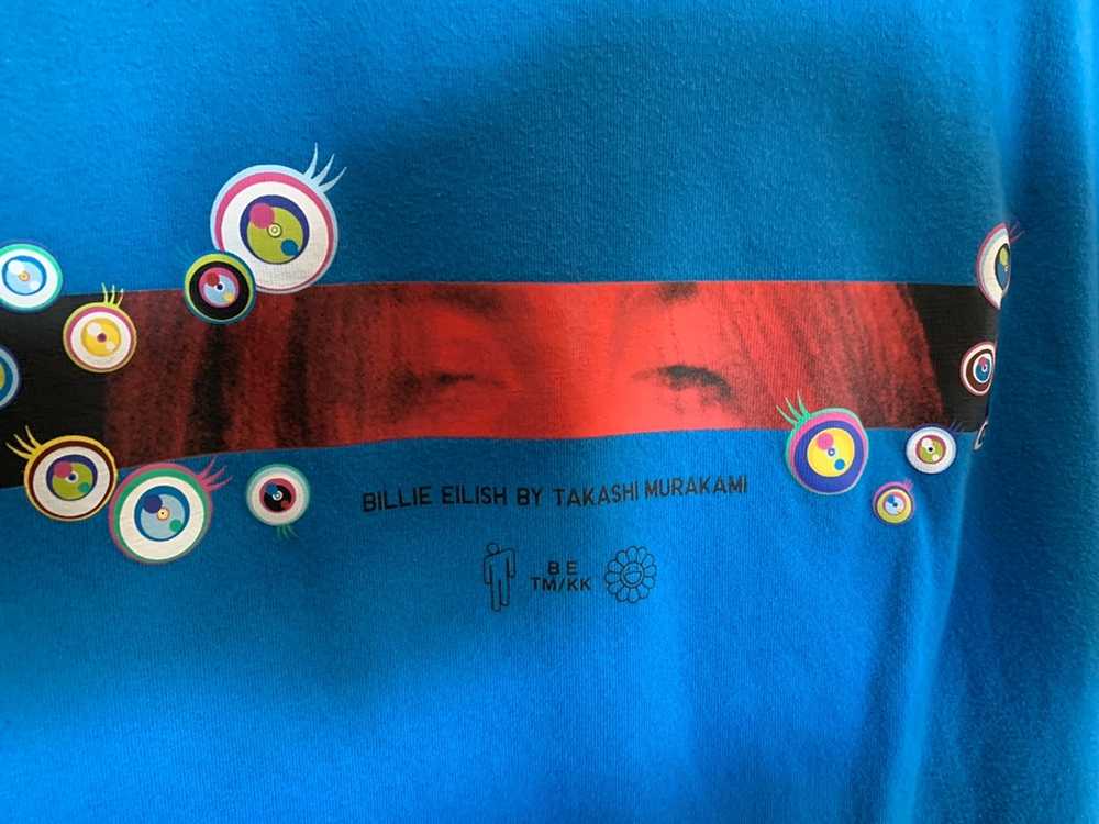 Billie Eilish x Takashi Murakami Uniqlo White Graphic T-Shirt Size XL