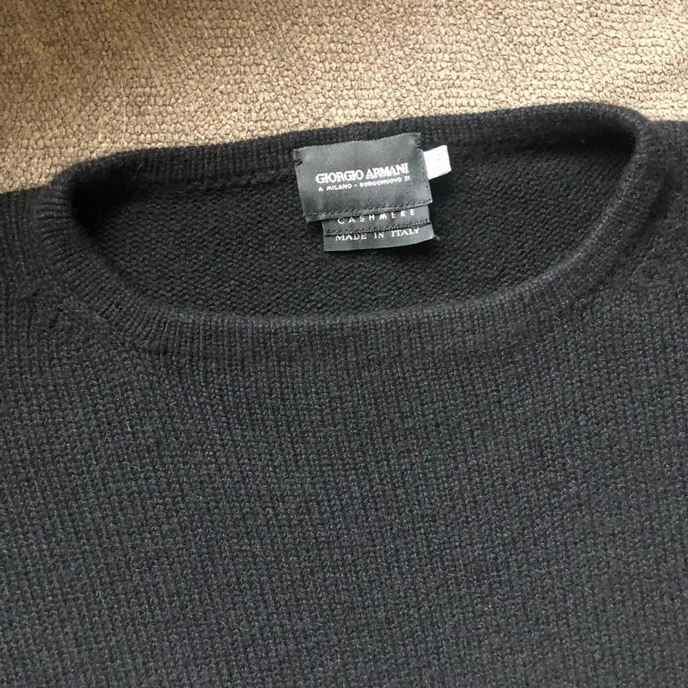 Giorgio Armani Cashmere Sweater - Blue - 52