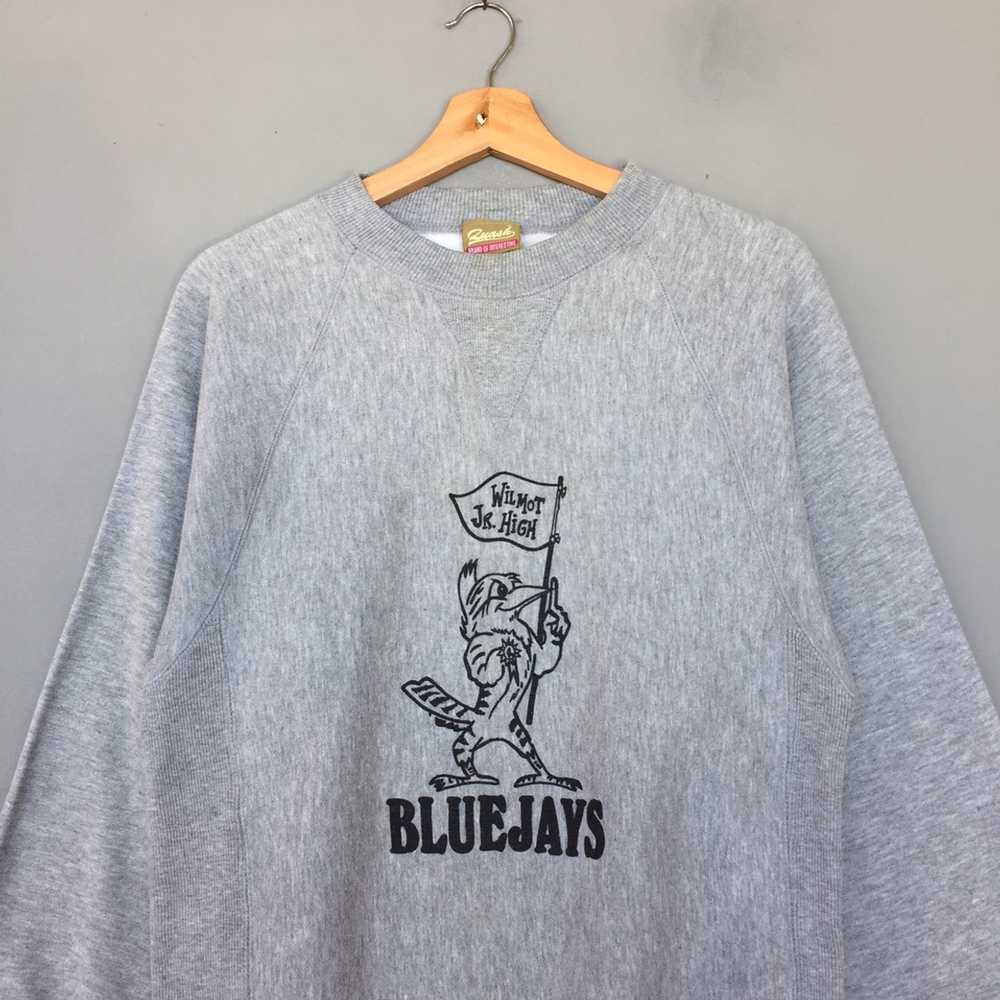 Japanese Brand × Vintage Vintage Blue jays Sweats… - image 3