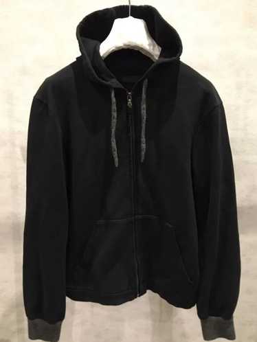 Prada Cotton / Wool / Cashmere Zip Hoodie - image 1