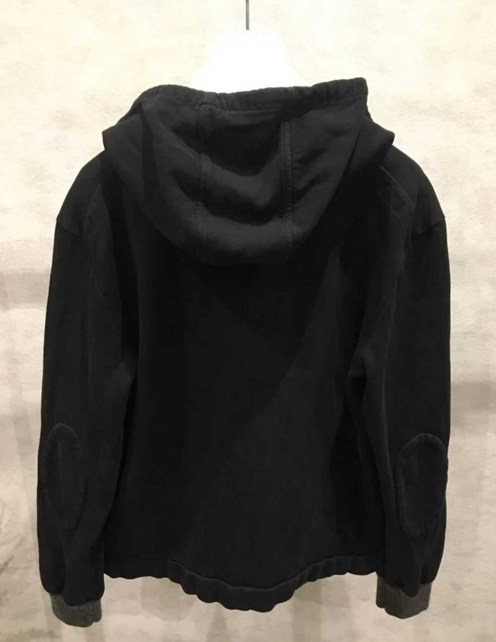 Prada Cotton / Wool / Cashmere Zip Hoodie - image 2