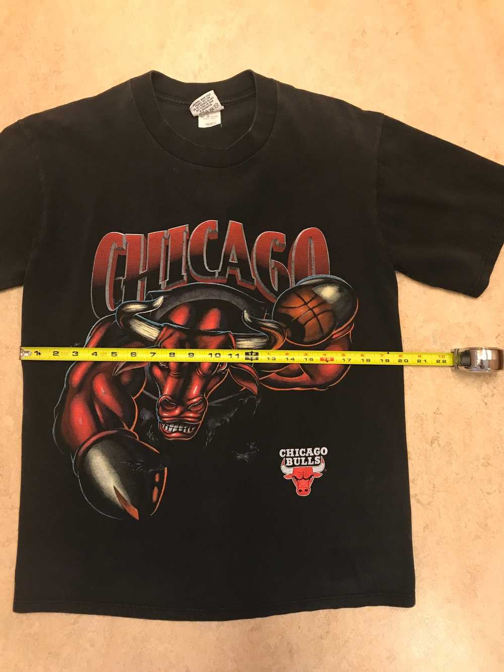 Vintage 1993 Nutmeg Chicago Bulls Championship 2 Sided T-Shirt Medium  Champions