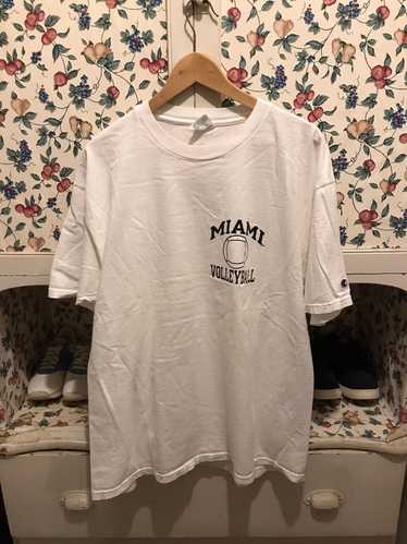 Champion × Vintage Vintage 90s Miami Volleyball T-