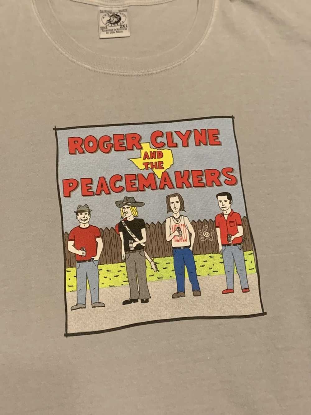 Vintage Vintage roger Clyde band tee parody shirt… - image 2