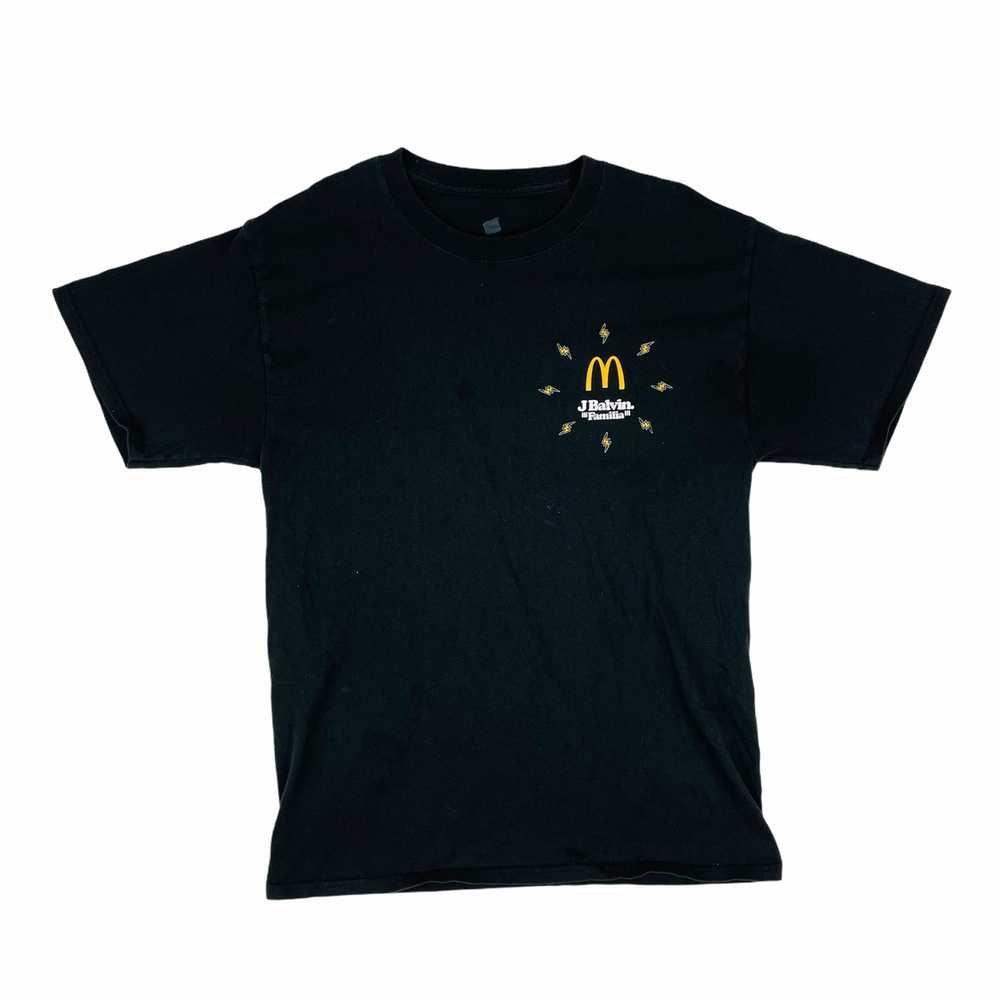 J Balvin T Shirt Mens Small Black Short Sleeve Arcoiris Tour Logo