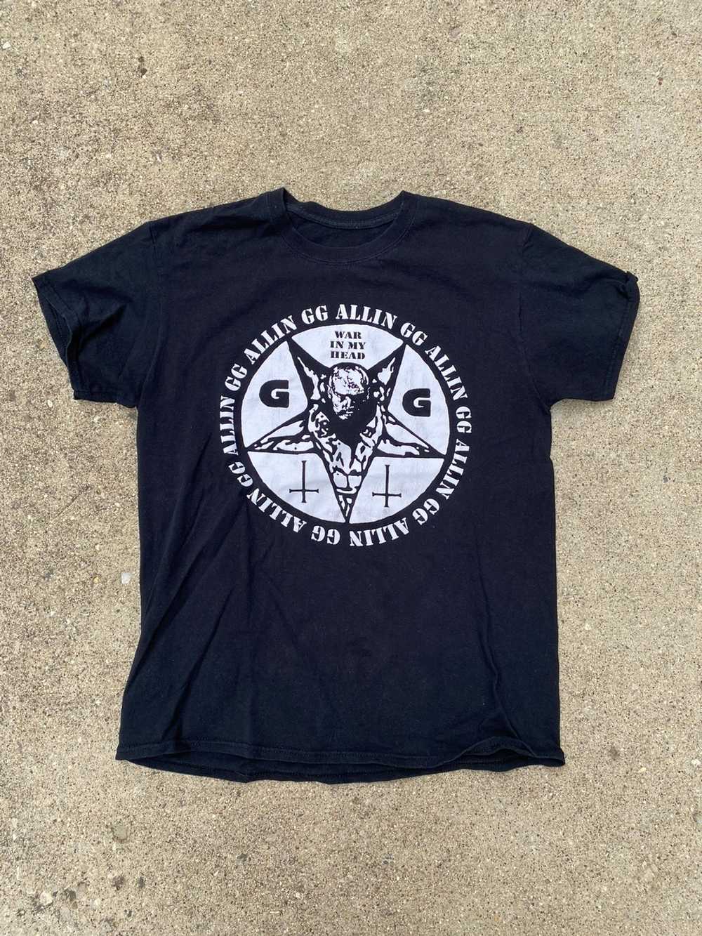 Vintage Vintage 90’s GG Allin Tee Shirt - Gem