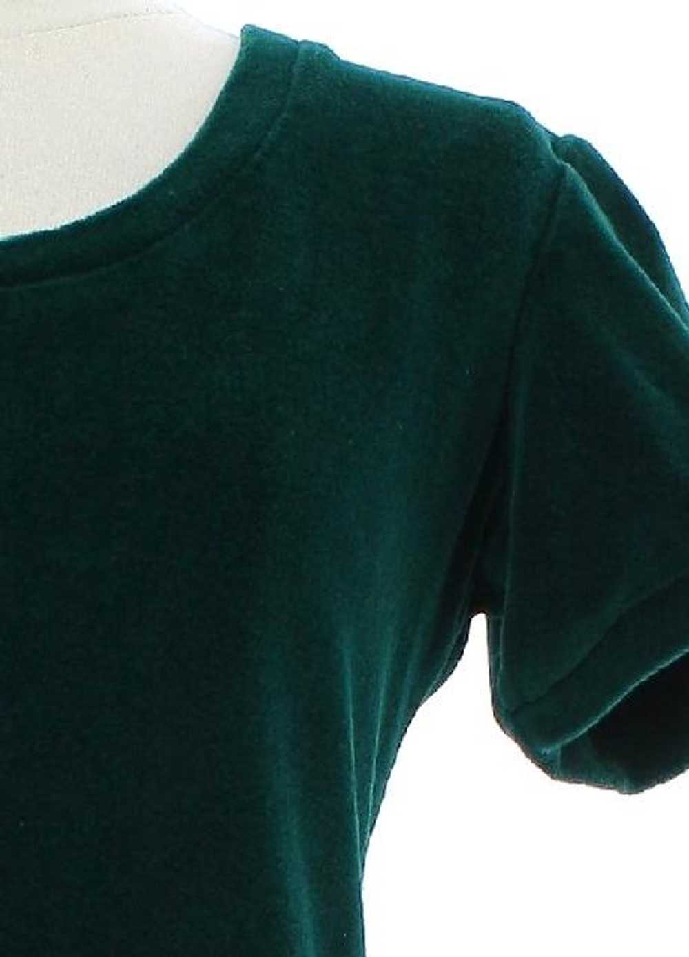 1970's Unreadable Label Womens Velour Shirt - image 2