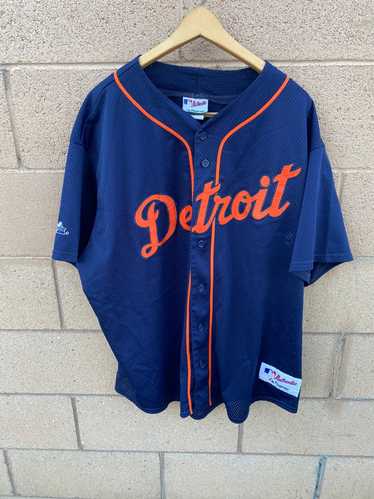 Authentic Majestic Detroit Tigers Brad Ausmus Home Jersey size 48 (XL)