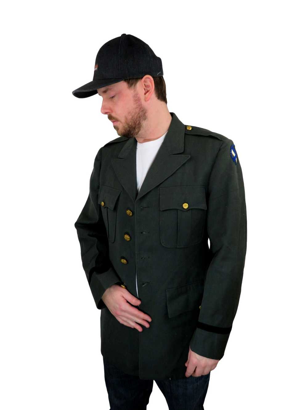 Military × Streetwear × Vintage Vintage Army Mili… - image 2