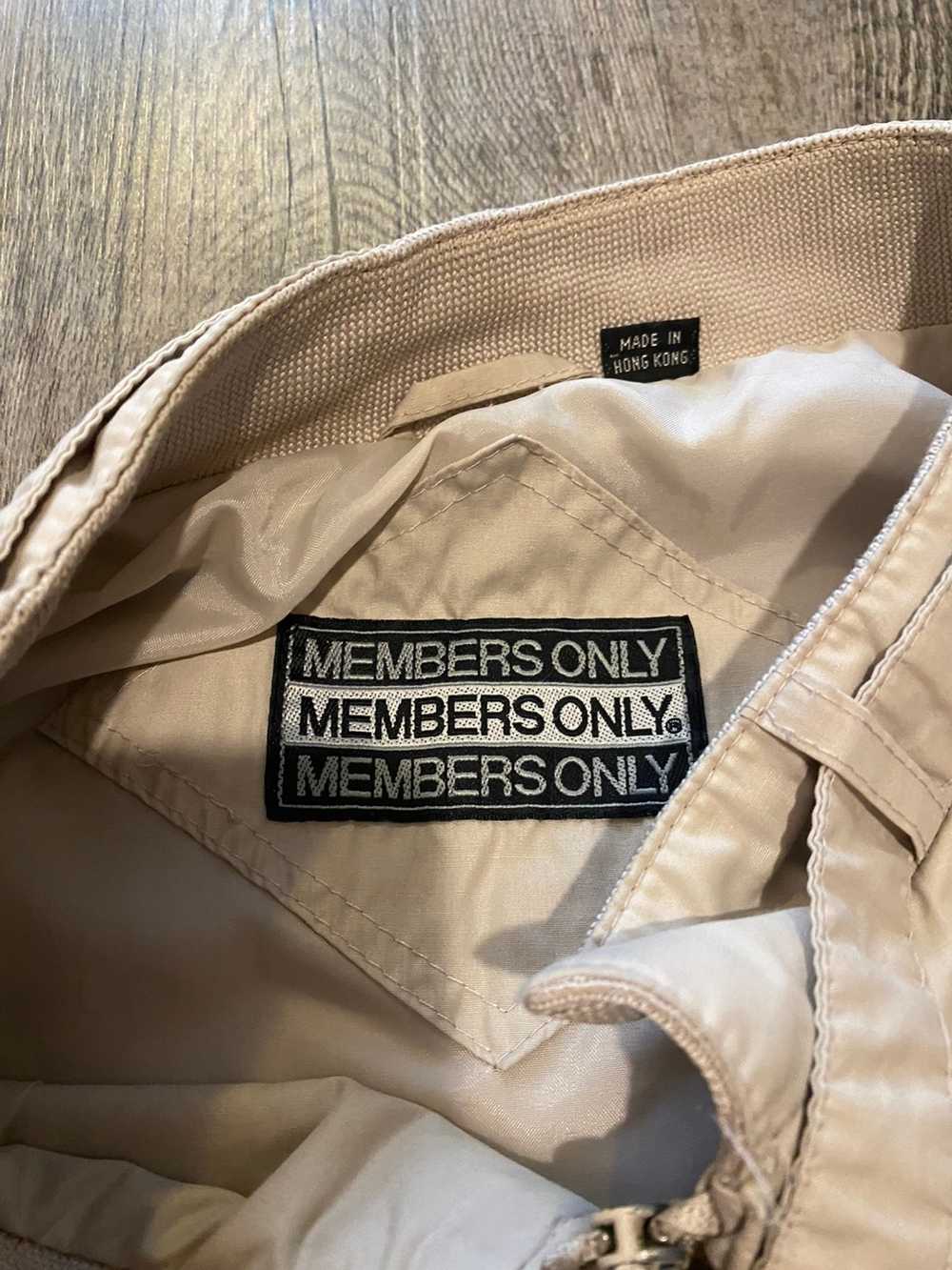 Members Only × Vintage Members Only Bomber Jacket - image 3