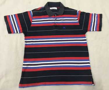 Burberry × Vintage Vtg Burberry Polo Tshirt Made … - image 1