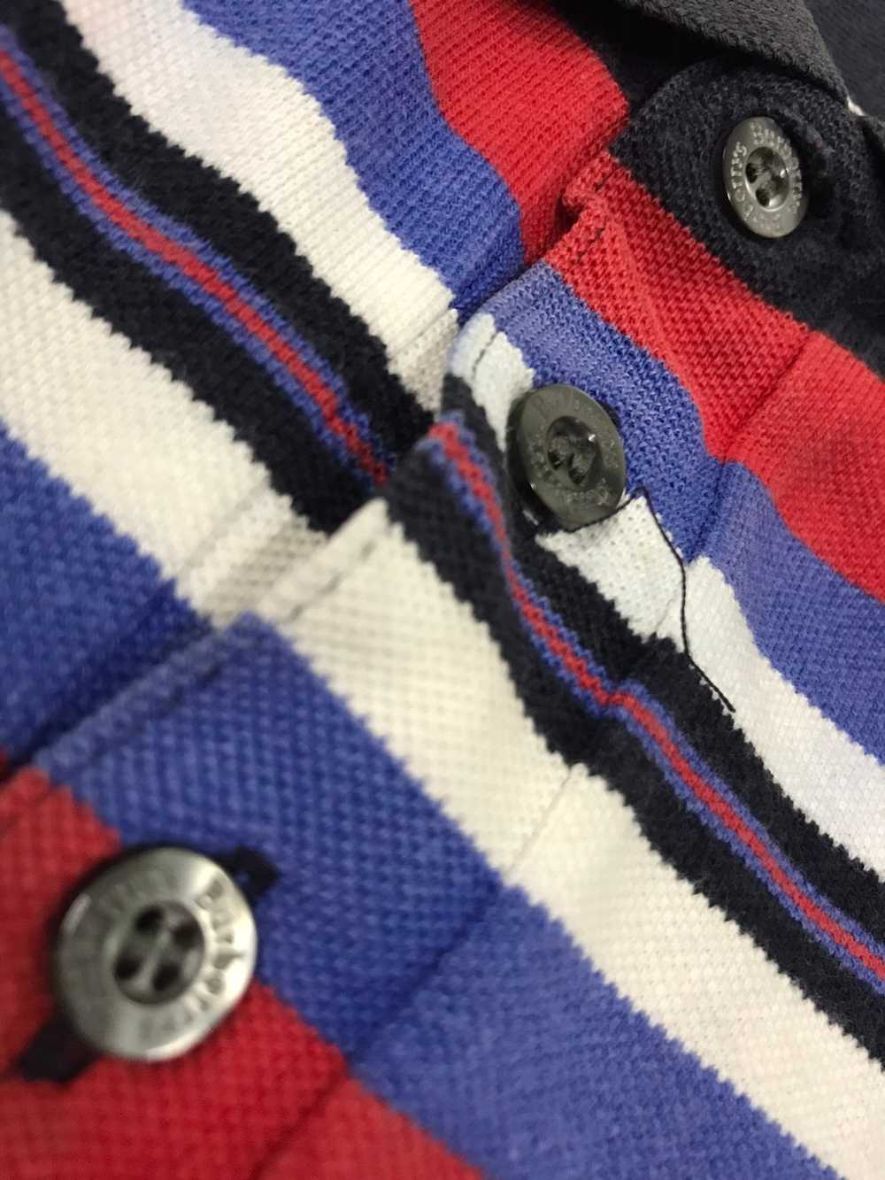 Burberry × Vintage Vtg Burberry Polo Tshirt Made … - image 8