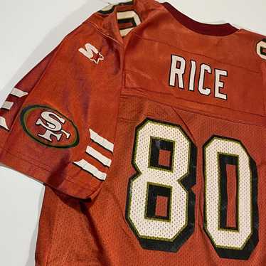 90's 49ers SF Red Gold and Green Burgundy Authentic 