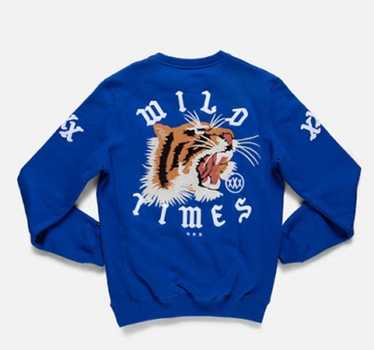 10 Deep Wild times Embroidery Crew Neck