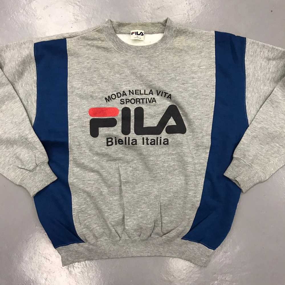 Fila × Rare × Streetwear FILA Biela Italia Sweats… - image 3