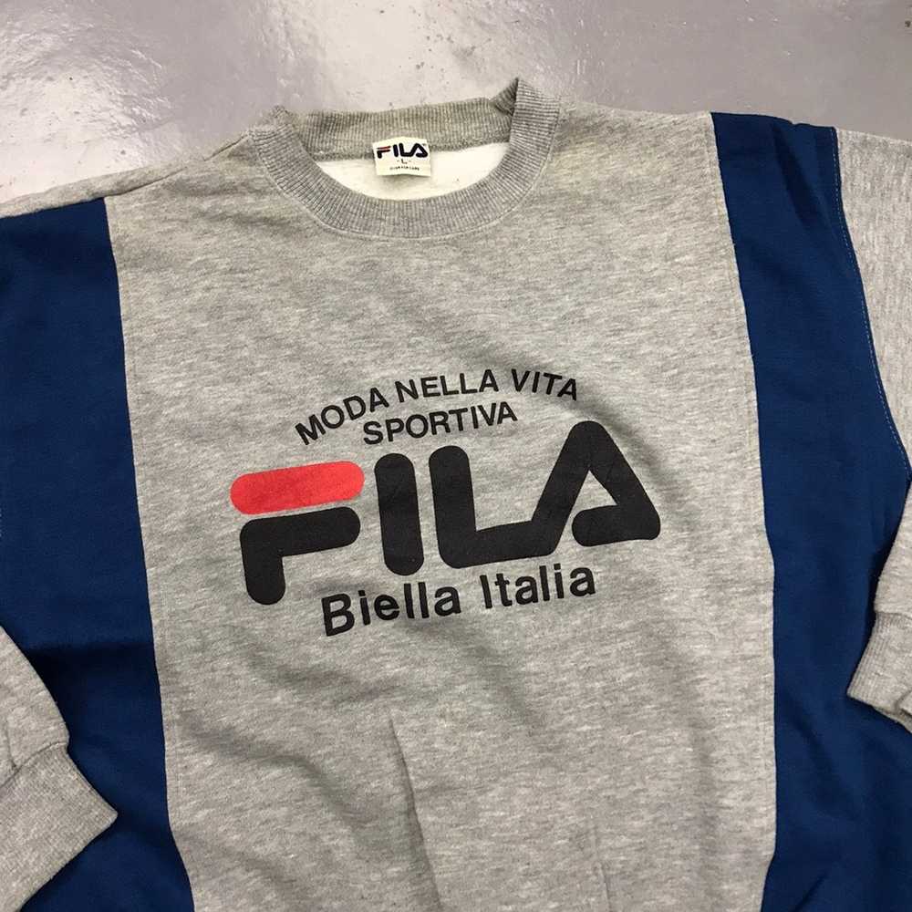 Fila × Rare × Streetwear FILA Biela Italia Sweats… - image 4