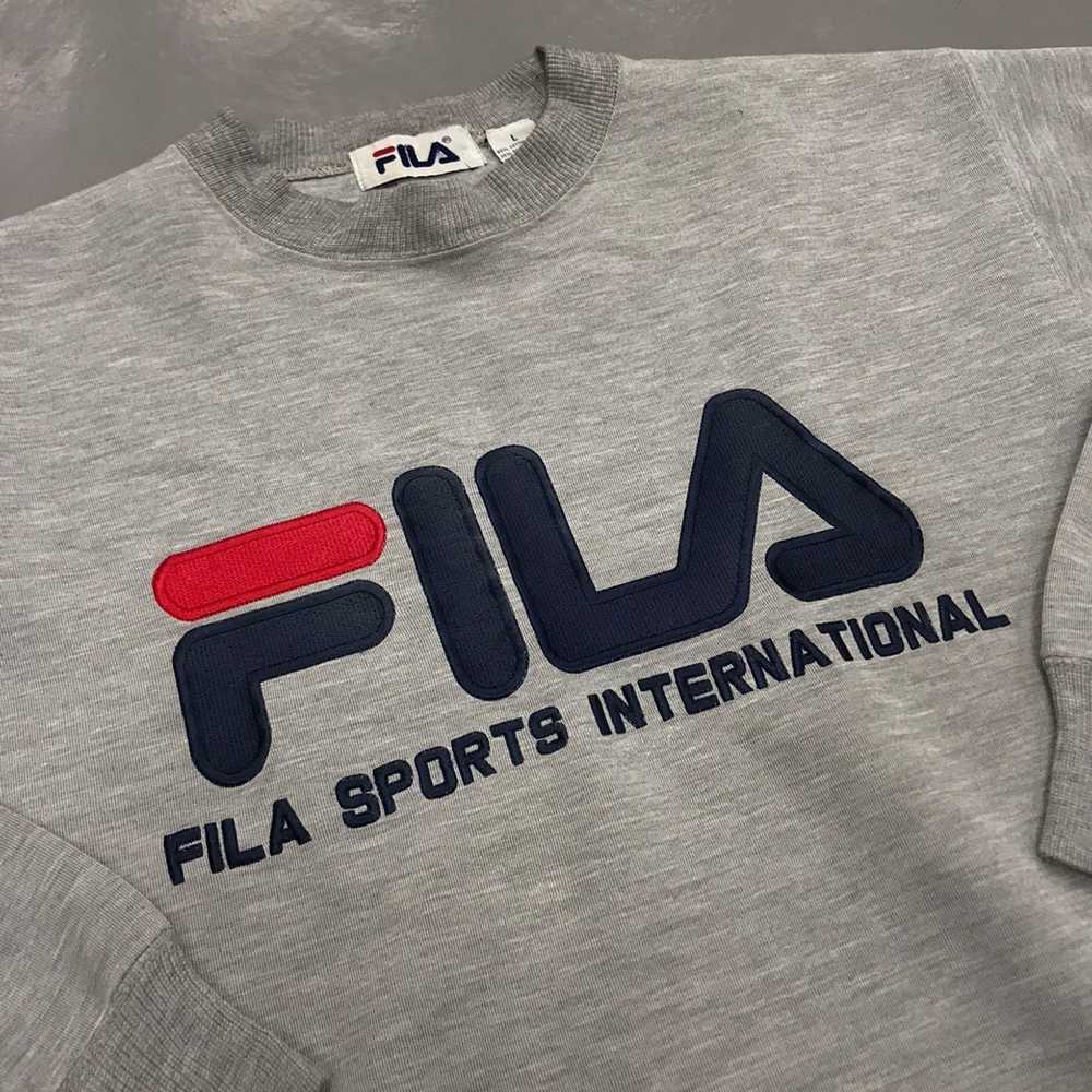 Fila × Sportswear × Streetwear FILA Embroidery Bi… - image 5