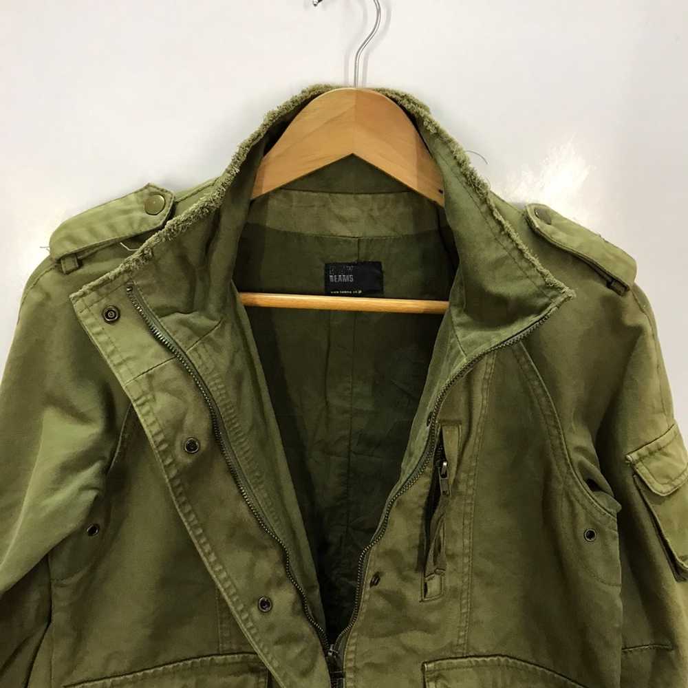 Beams Plus Vintage Ray Beams green military Jacket - Gem