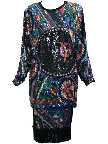 Judith Ann 80s Extravagantly Beaded and Sequined R