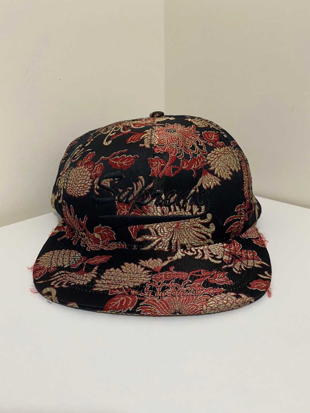 定番限定SALEsupreme floral 5-panel cap 帽子