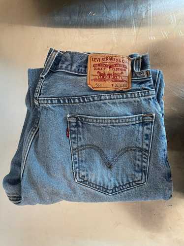 Levi's × Vintage Vintage Levi’s 560 Distressed Red