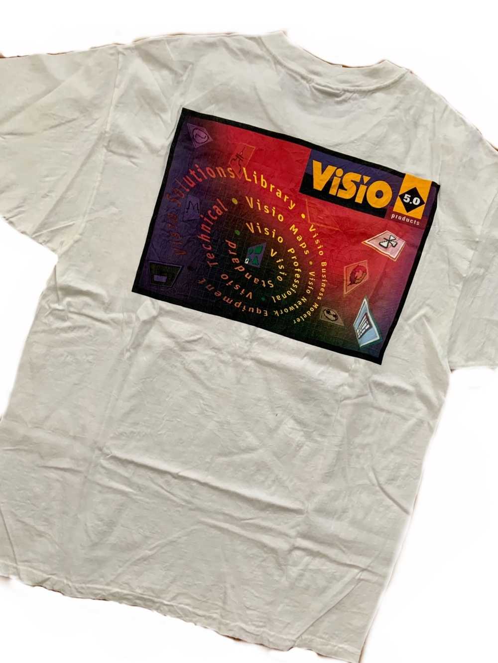 SALE37%OFF 【ヴィンテージ】Microsoft Visio2000Tシャツ - トップス