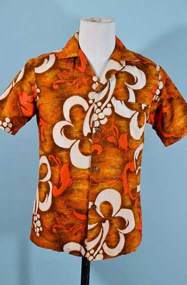 格安特販60s ALOHA SHIRTS Vintage Hawaiian Shirt アロハシャツ ハワイアン シャツ Rayon レーヨンシャツ オープンカラー ビンテージ 50s 50年代 Mサイズ