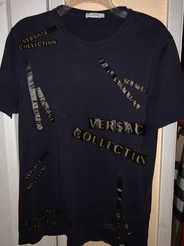 Versace Versace collection tape T-shirt