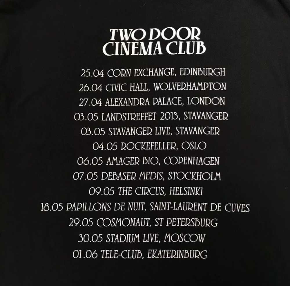 Band Tees × Tour Tee × Vintage Two Door Cinema Cl… - image 4