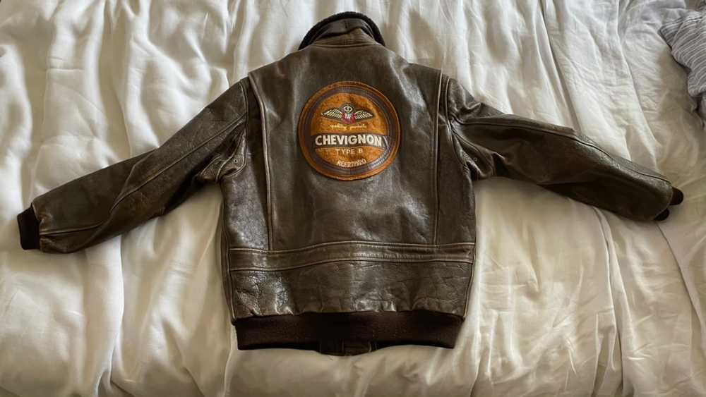 Vintage Flight Jacket Charles Chevignon - Gem