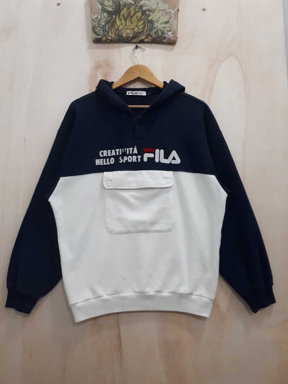 Bjorn Borg × Fila × Vintage Vtg Hoodie Fila SpA B… - image 1